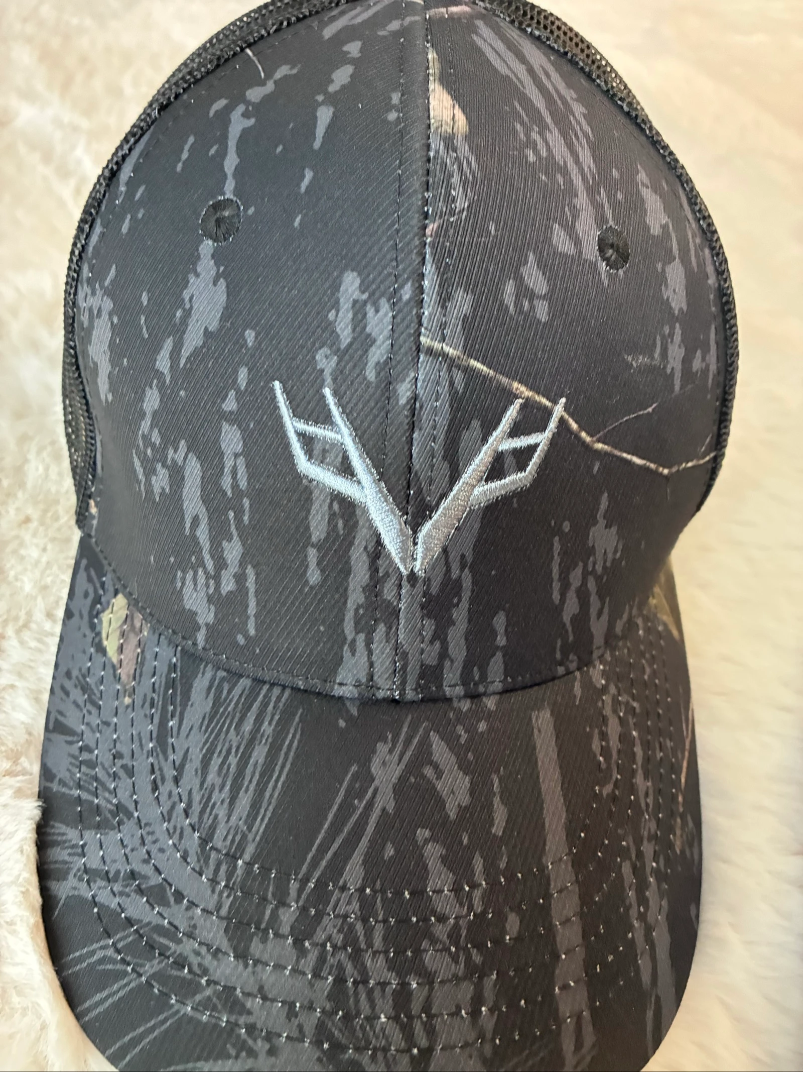 Trucker Camouflage pet LOOGU (Nieuw) + Bijpassende nekwarmer – photo 4